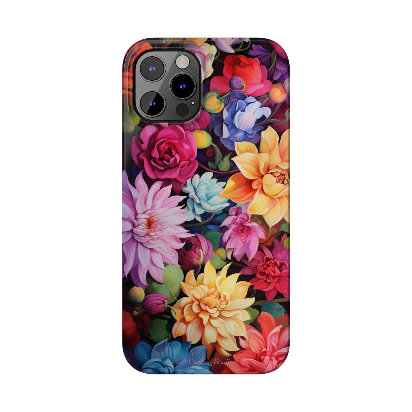 Introducing the "Blossom Beauty" Cell Phone Case – Elevate Your Style with Floral Charm -Slim Phone Cases