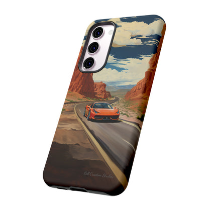 "Desert Racer Ferrari Edition" -Tough Samsung Phone Cases