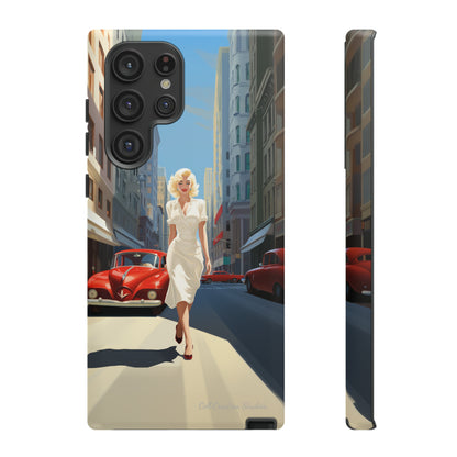 "City Stroll Glamour" Marilyn Monroe Phone Case -Tough Cases