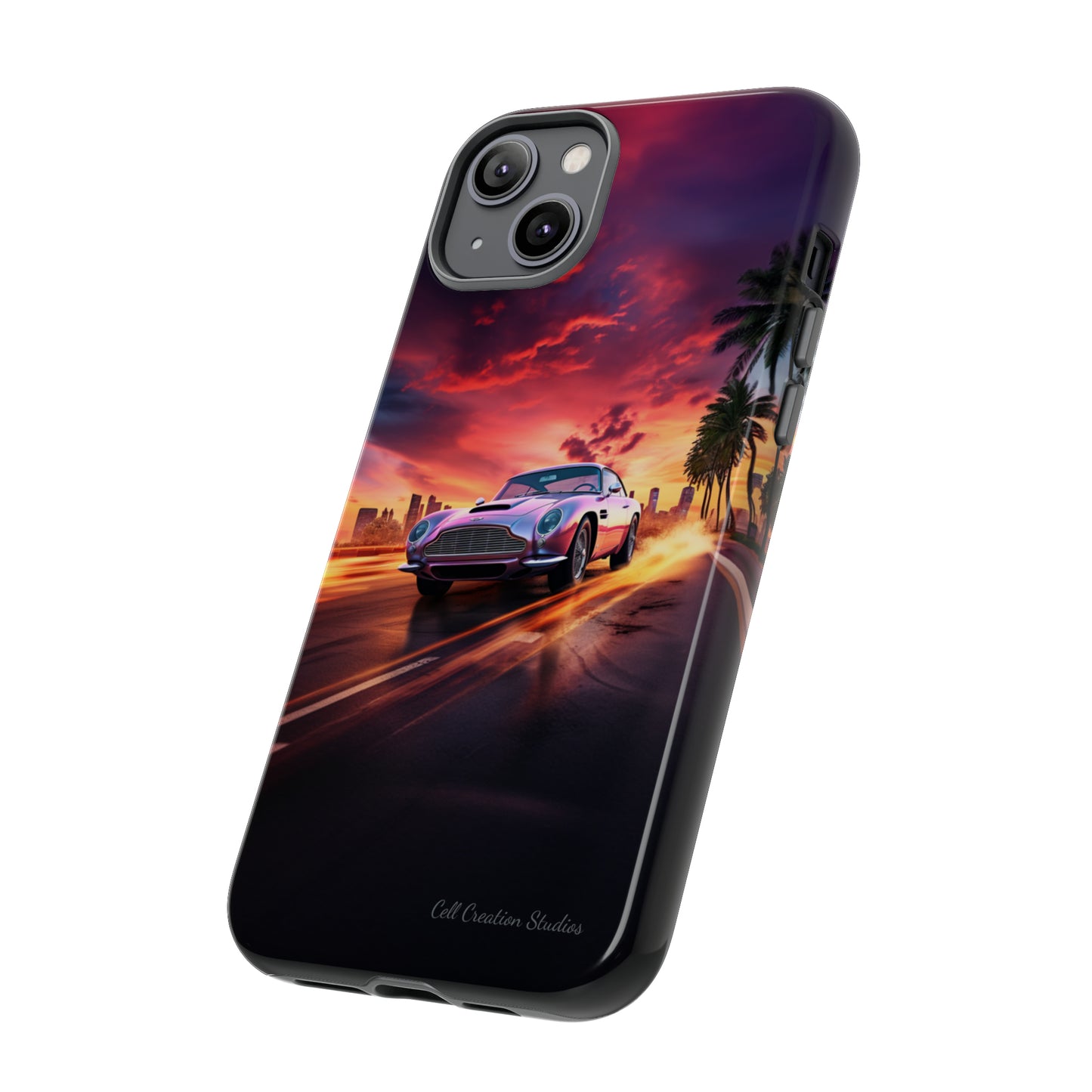 "Silver Aston Martin Racing" -Tough iPhone Cases