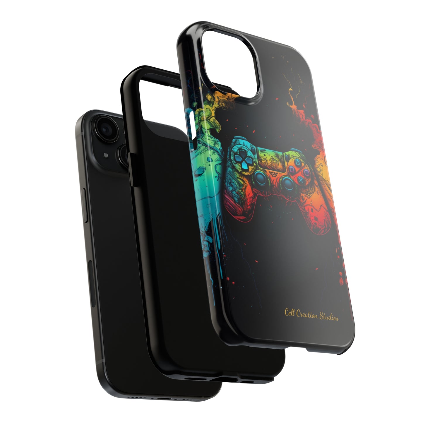 "ColorBlast Gaming" -Tough iPhone Cases