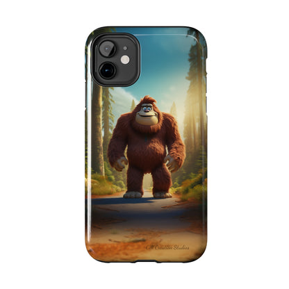 The "Trail Trekker" Bigfoot Cartoon Phone Case -Tough Phone Cases