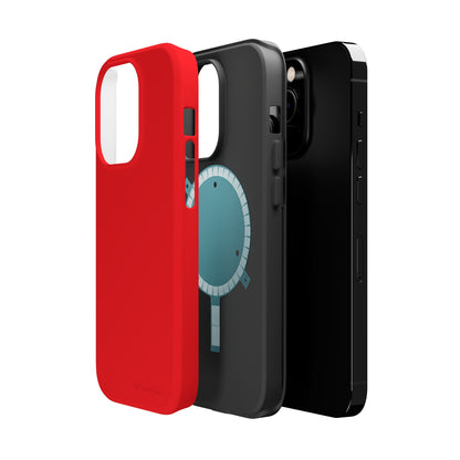 "Ruby Red Guardian" -MagSafe Tough iPhone Cases