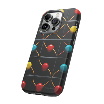 "Vibrant Spheres Fusion" -Tough Phone Cases