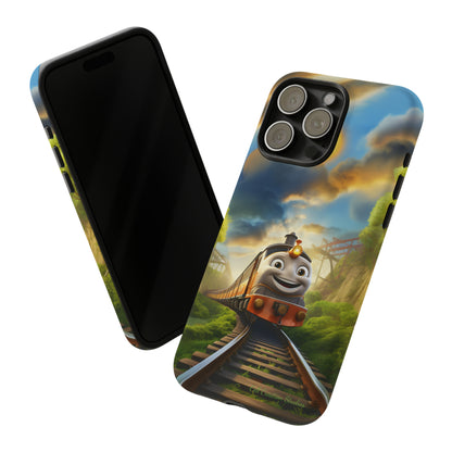 The "Smiling Express Train" Phone Case -Tough Cases