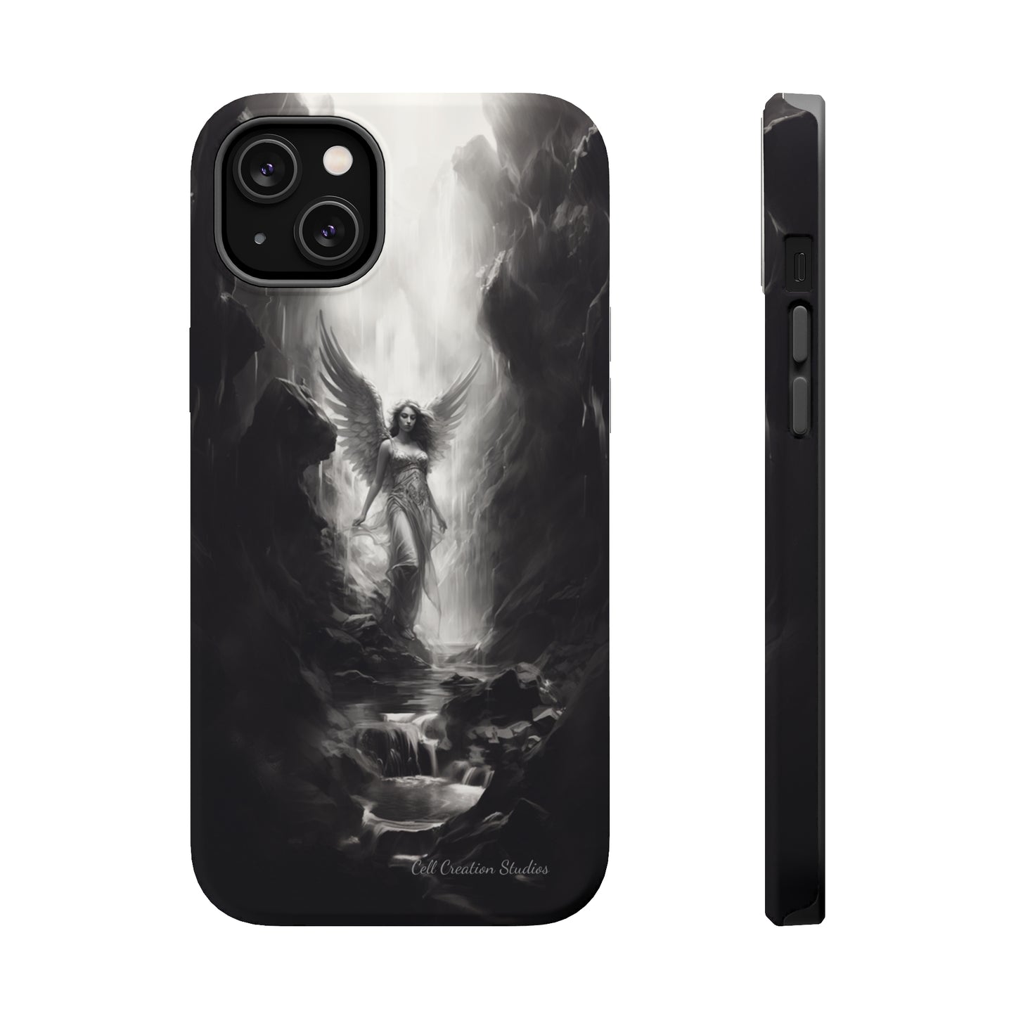 "Seraphic Streams" Angelic Ravine Phone Case -MagSafe Tough Cases