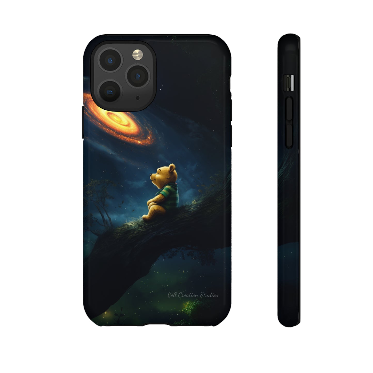 "Starry Night with Winnie-the-Pooh" Cell Phone Case - Tough Cases