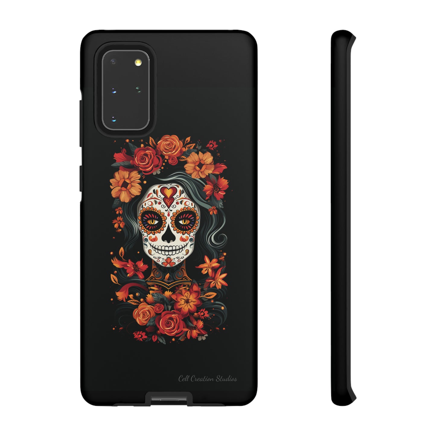 Introducing the "Day of the Dead Fiesta" Cell Phone Case – Celebrate Life in Style -Tough Cases