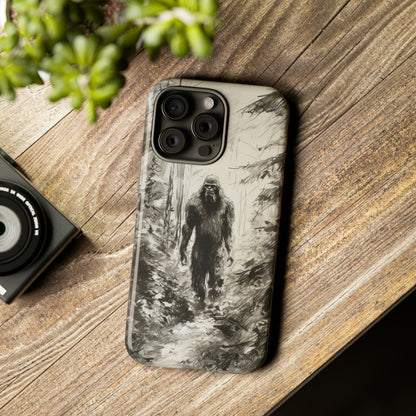 "Bigfoot in the Wilderness" Cell Phone Case – Encounter Bigfoot's Mystery -Tough Cases