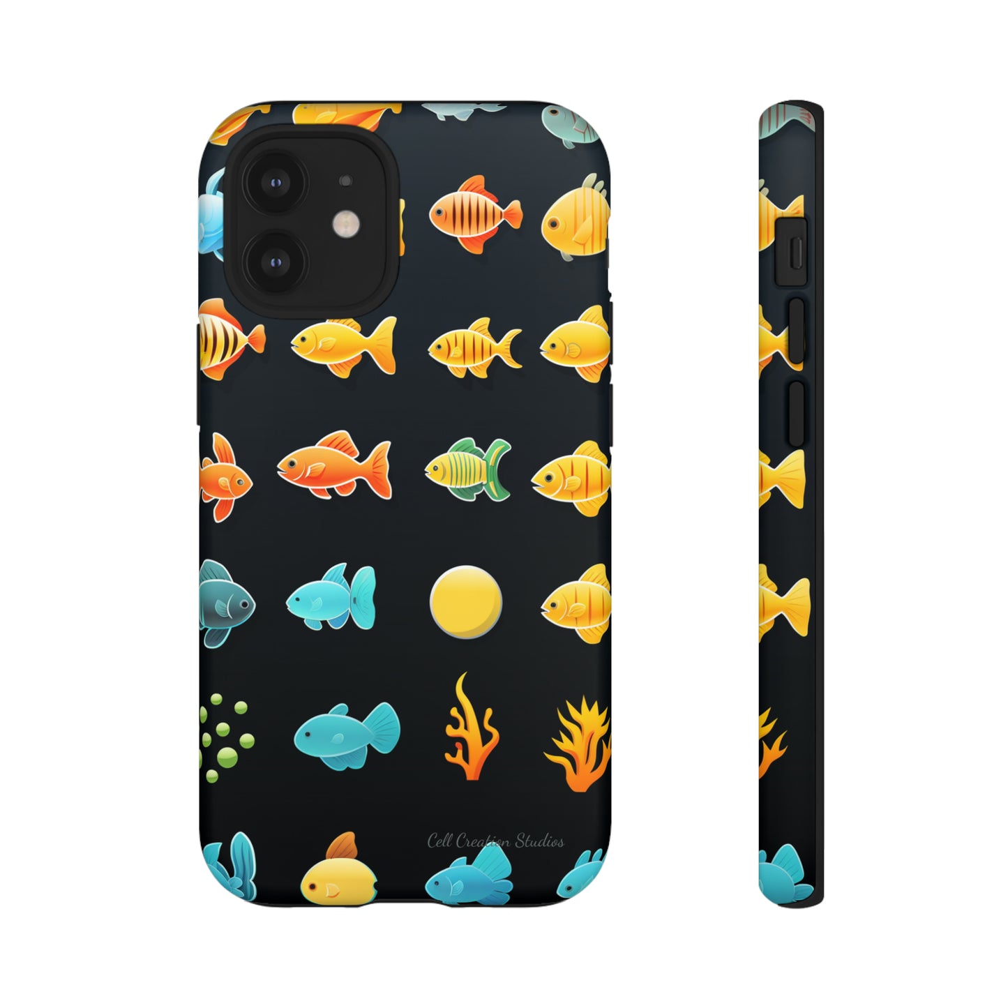 "AquaArt Fish" -Tough Phone Cases