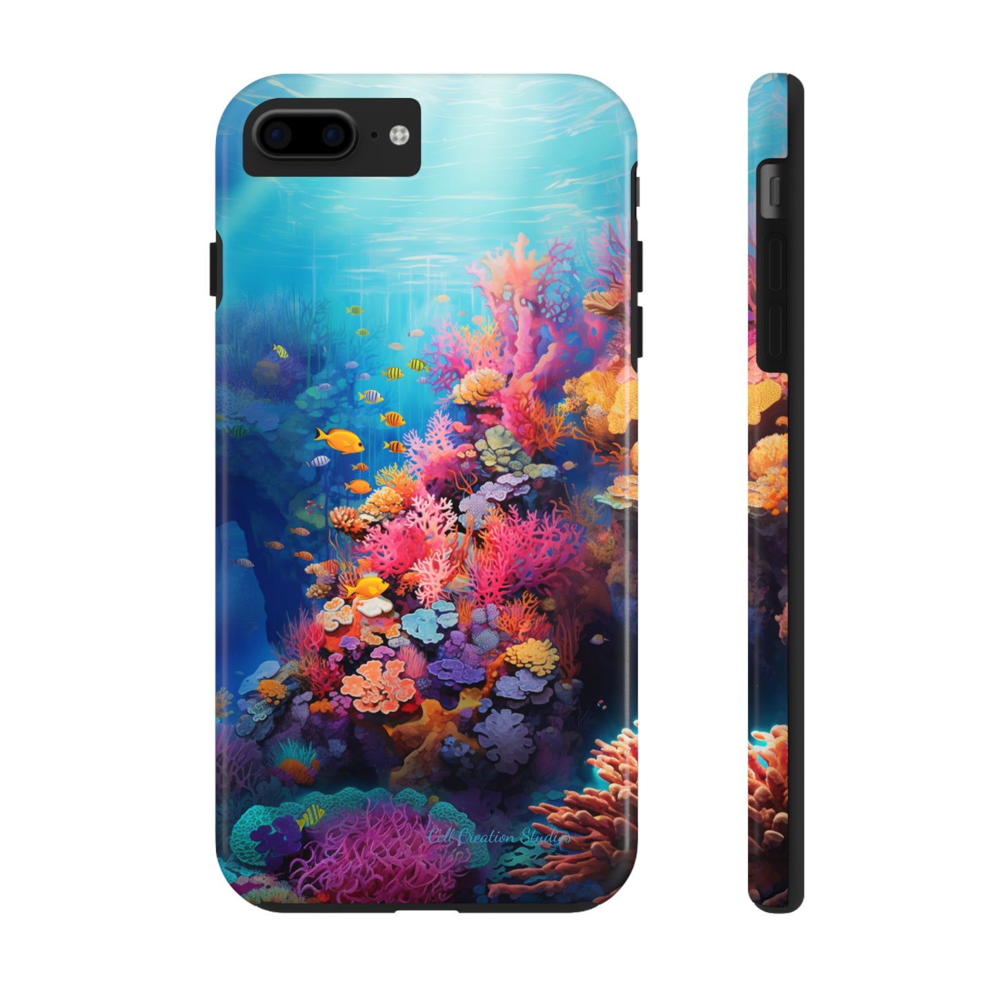 "Coral Reef Splendor" Cell Phone Case – Dive into the Vibrant Underwater World - Phone Cases