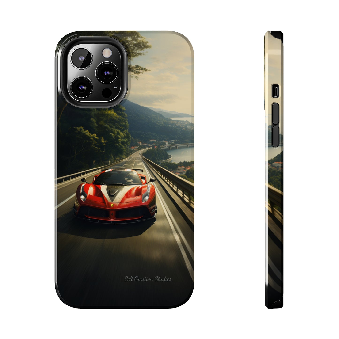 "Tropical Thrill Ferrari Edition" -Tough iPhone Cases