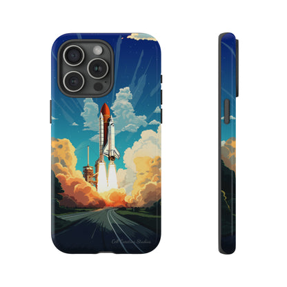 Introducing the "NASA Space Shuttle Launch" Cell Phone Case - Elevate Your Style to New Heights -Tough Cases