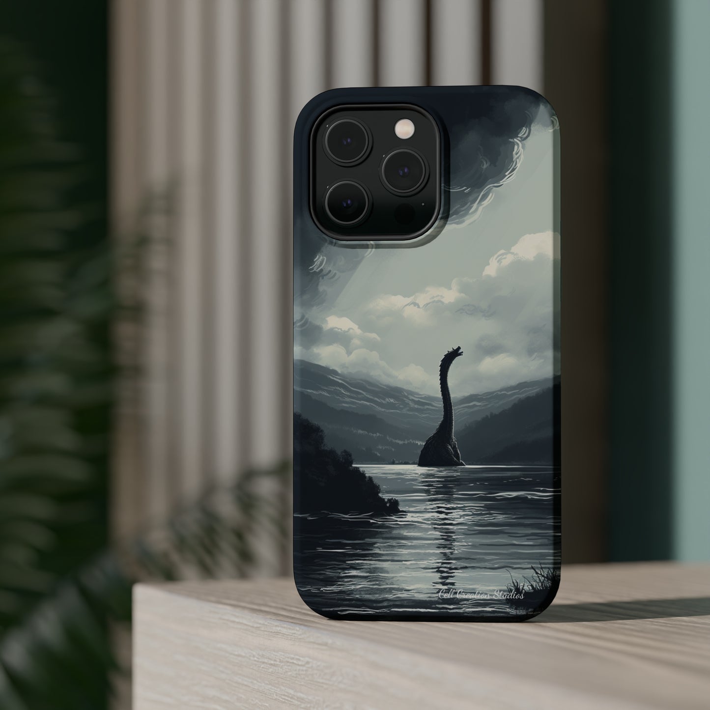 Introducing the "Mystical Loch Ness" Cell Phone Case – Capture the Legend -MagSafe Tough Cases