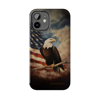 Introducing the "Eagle's Majesty" Cell Phone Case – Soar with American Pride -Tough Phone Cases