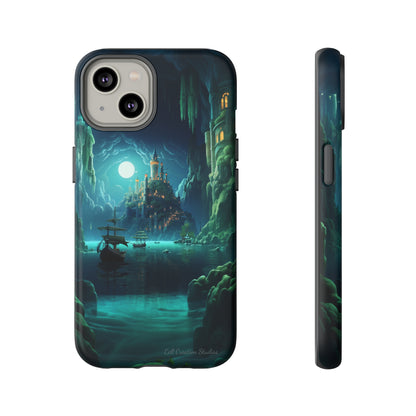 Introducing the "Moonlit Ancient City" Cell Phone Case – Explore Mysteries in the Glow of Moonlight -Tough Cases