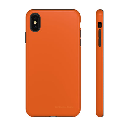 "Orange Burst" -Tough iPhone Cases