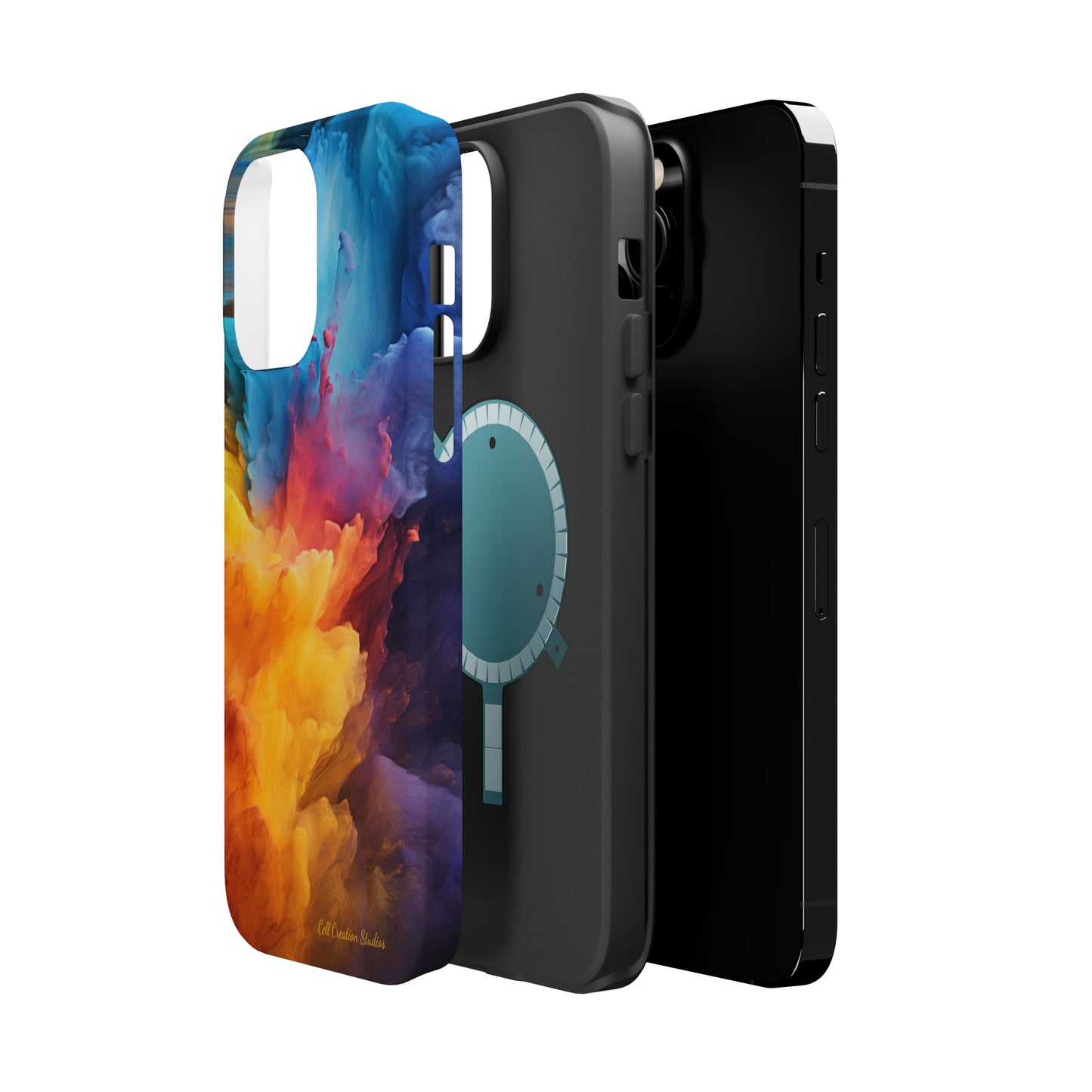 Introducing the "Colorful Spectrum" Cell Phone Case – Dive into a World of Vibrant Hues -MagSafe Tough Cases