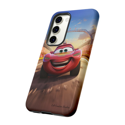 The "Smiling Red Racer" Phone Case -Tough Cases