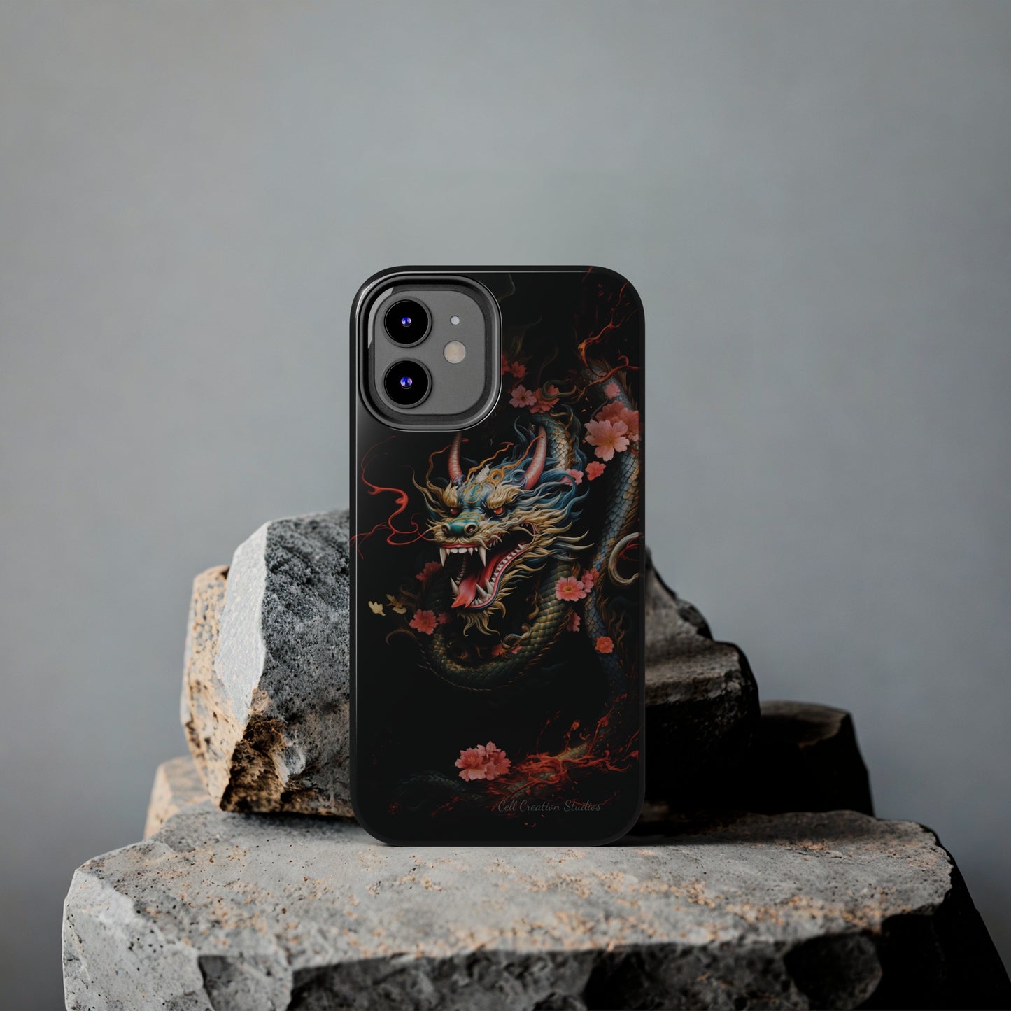 Introducing the "Mystical Japanese Dragon" Cell Phone Case – Unleash the Dragon's Power -Tough Phone Cases