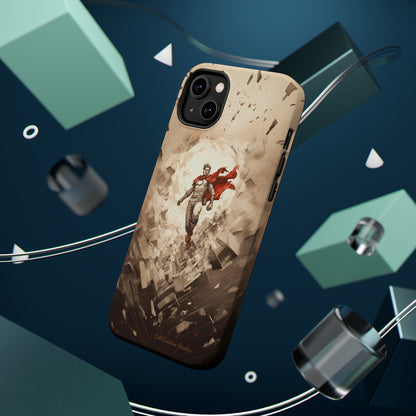 Introducing the "Heroic Guardian" Cell Phone Case – Unleash Your Inner Superhero with Captivating Design -MagSafe Tough Cases