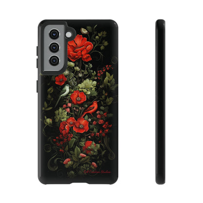 "Floral Serenade Elegance" -Tough Samsung Phone Cases