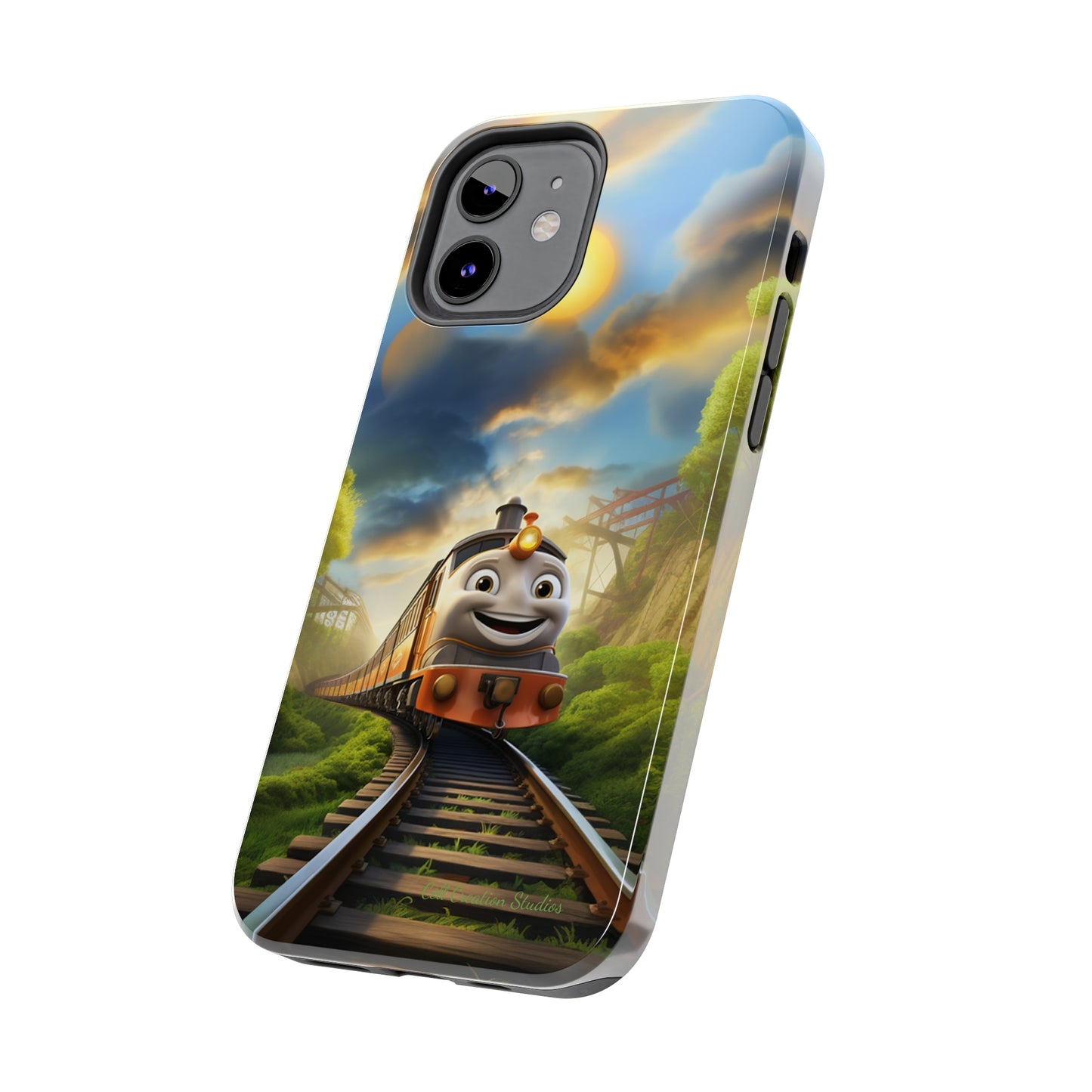 The "Smiling Express Train" Phone Case -Tough Phone Cases