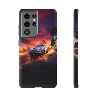 "Silver Aston Martin Racing" -Tough Samsung Phone Cases