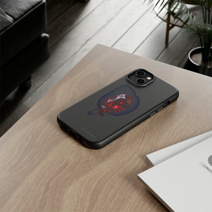 "Ruby Radiance" Phone Case -Tough Cases