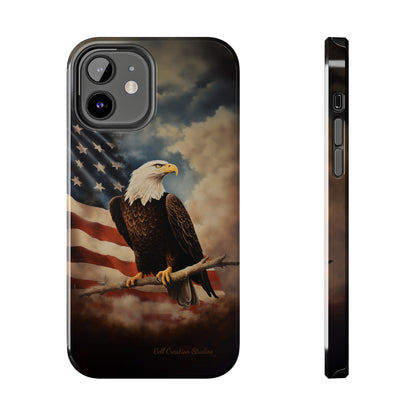 Introducing the "Eagle's Majesty" Cell Phone Case – Soar with American Pride -Tough Phone Cases