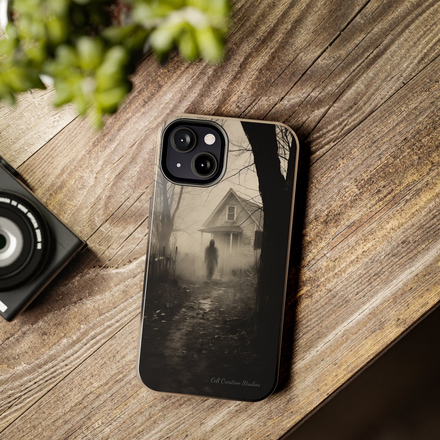 Introducing the "Ethereal Encounter" Cell Phone Case – Unveil the Mystery of the Ghostly Presence -Tough Phone Cases