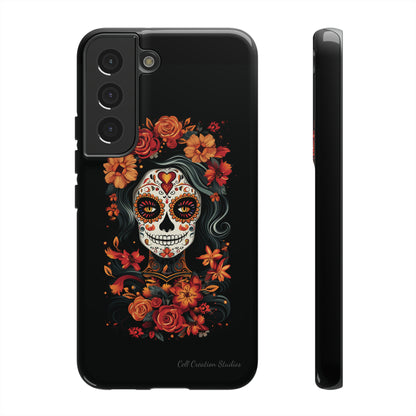 Introducing the "Day of the Dead Fiesta" Cell Phone Case – Celebrate Life in Style -Tough Cases