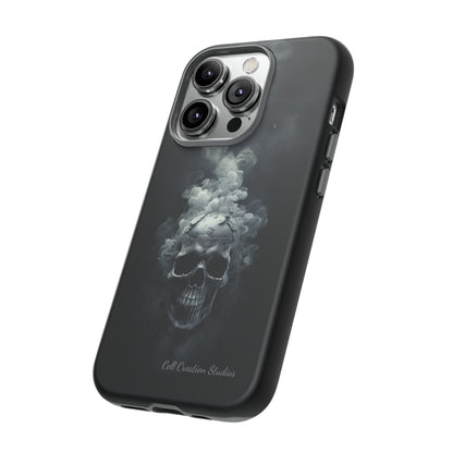 "Ethereal Skull Noir" -Tough iPhone Cases