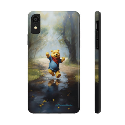 Introducing the "Winnie-The-Pooh Puddle Splash" Cell Phone Case – A Splash of Nostalgic Fun -Tough Phone Cases