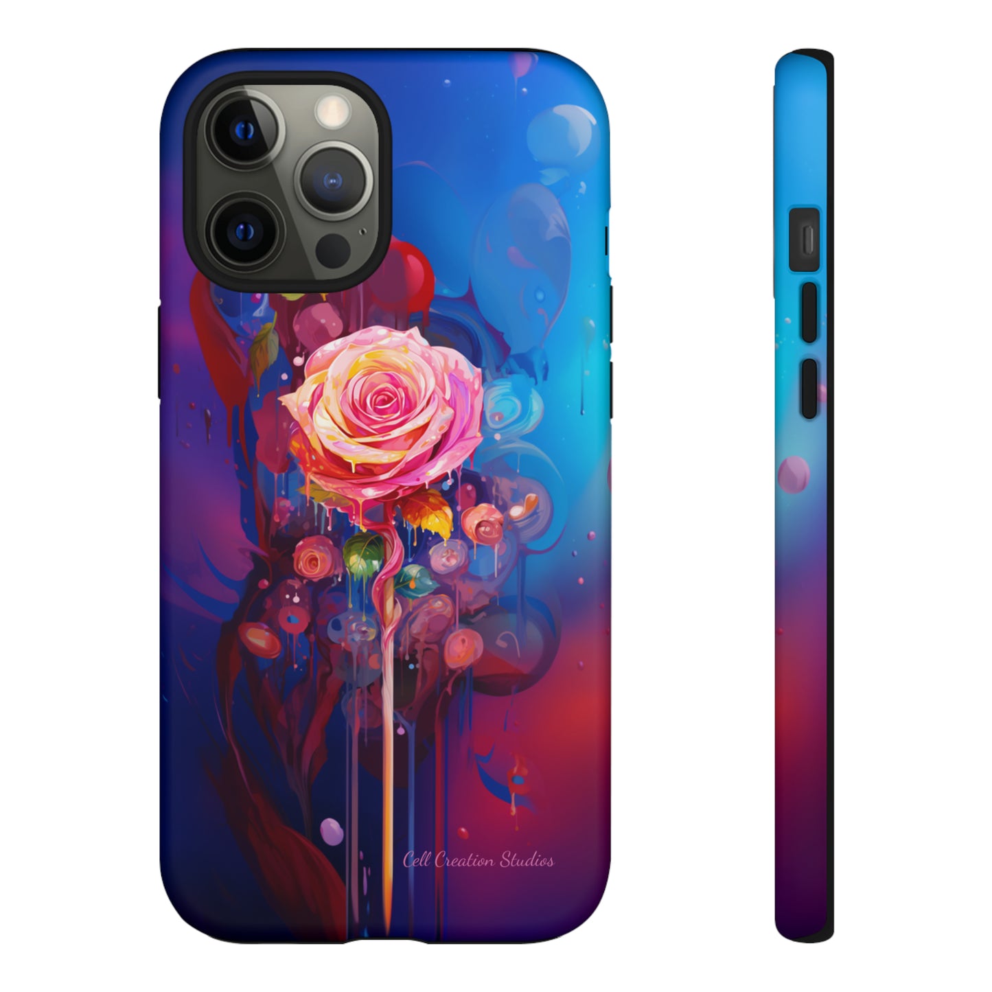 "Dreamy Rose Bloom Fantasy" -Tough iPhone Cases