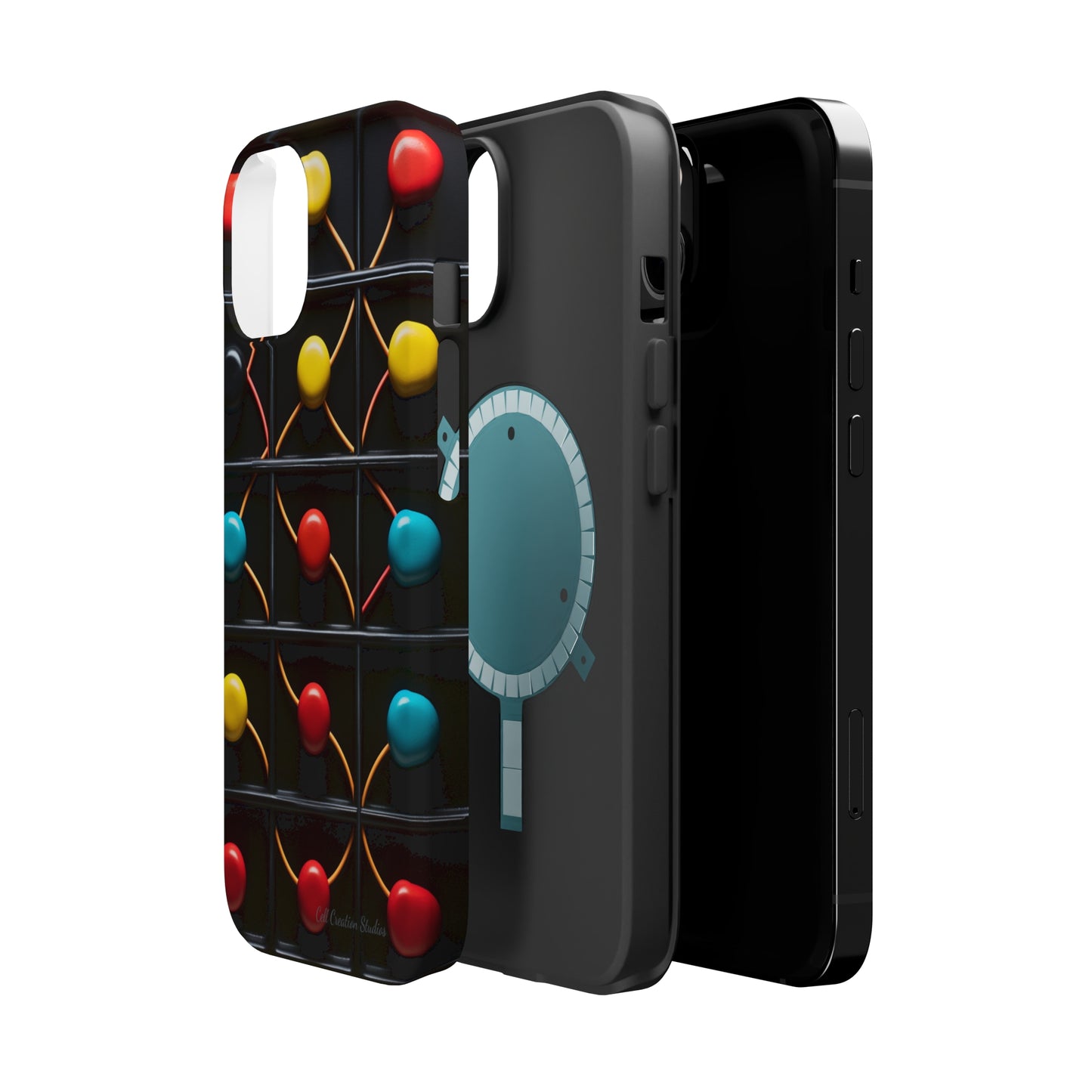 "Vibrant Spheres Fusion" -MagSafe Tough Phone Cases