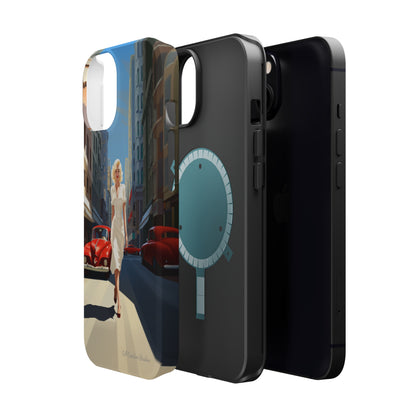 "City Stroll Glamour" Marilyn Monroe Phone Case -MagSafe Tough Cases