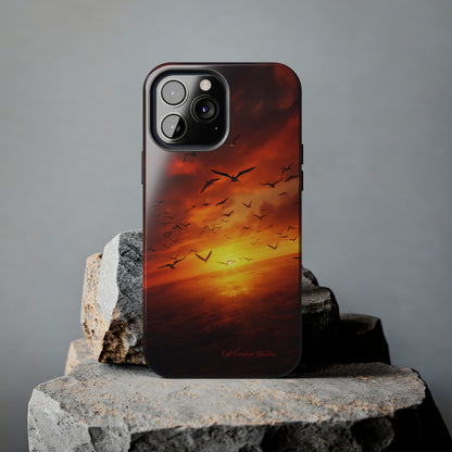 Introducing the "Sunset Soar" Cell Phone Case – Embrace Freedom and Beauty -Tough Phone Cases