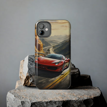 "Mountain Majesty Ferrari Edition" -Tough iPhone Cases