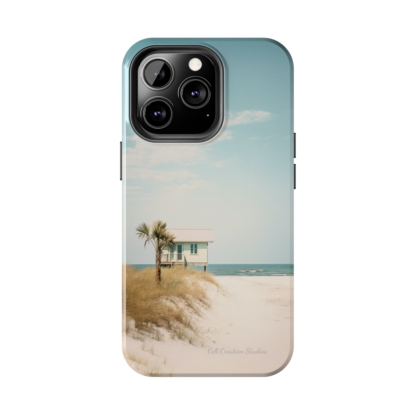 "Seaside Haven" -Tough iPhone Cases