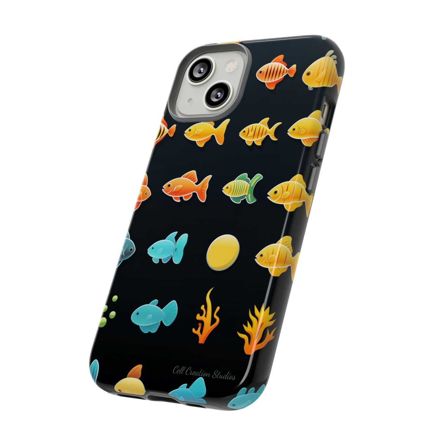 "AquaArt Fish" -Tough Phone Cases