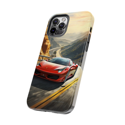 "Mountain Majesty Ferrari Edition" -Tough iPhone Cases