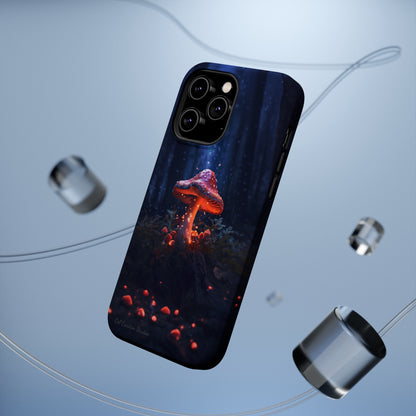 Introducing the "Enchanted Magic Mushroom" Cell Phone Case – Unveil the Mystical Realm -MagSafe Tough Cases