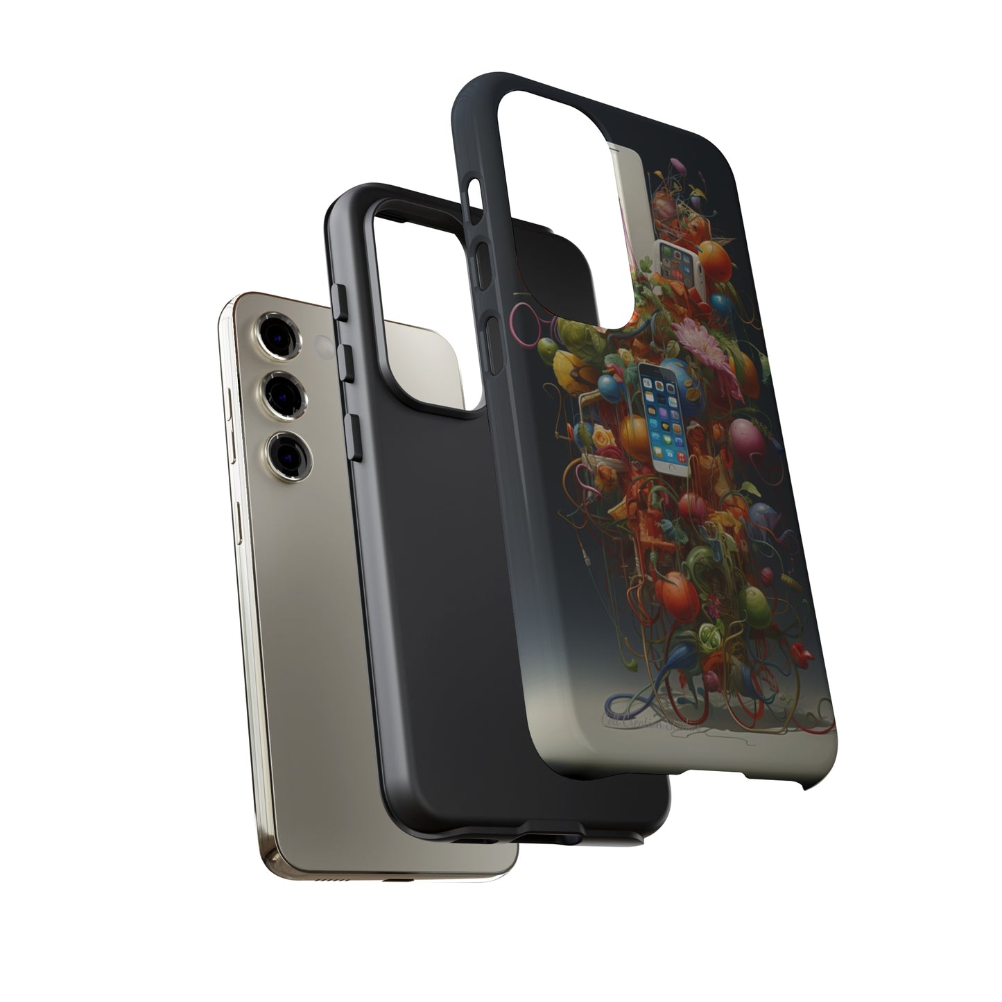 Introducing the "NatureFusion" Cell Phone Case – Where Technology Blossoms into Beauty!