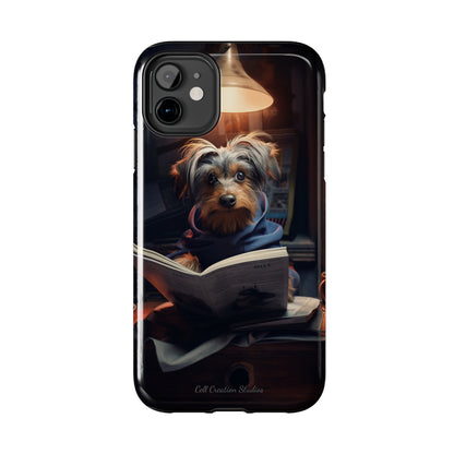 Introducing the "Canine Chronicle" Cell Phone Case – Where Tail-Wagging Tales Unfold! -Tough Phone Cases