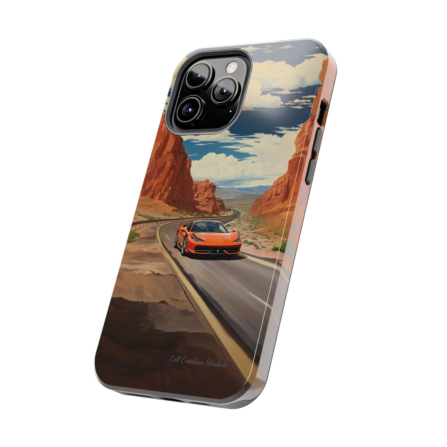 "Desert Racer Ferrari Edition" -Tough iPhone Cases