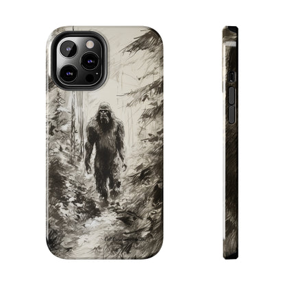 "Bigfoot in the Wilderness" Cell Phone Case – Encounter Bigfoot's Mystery -Tough Phone Cases