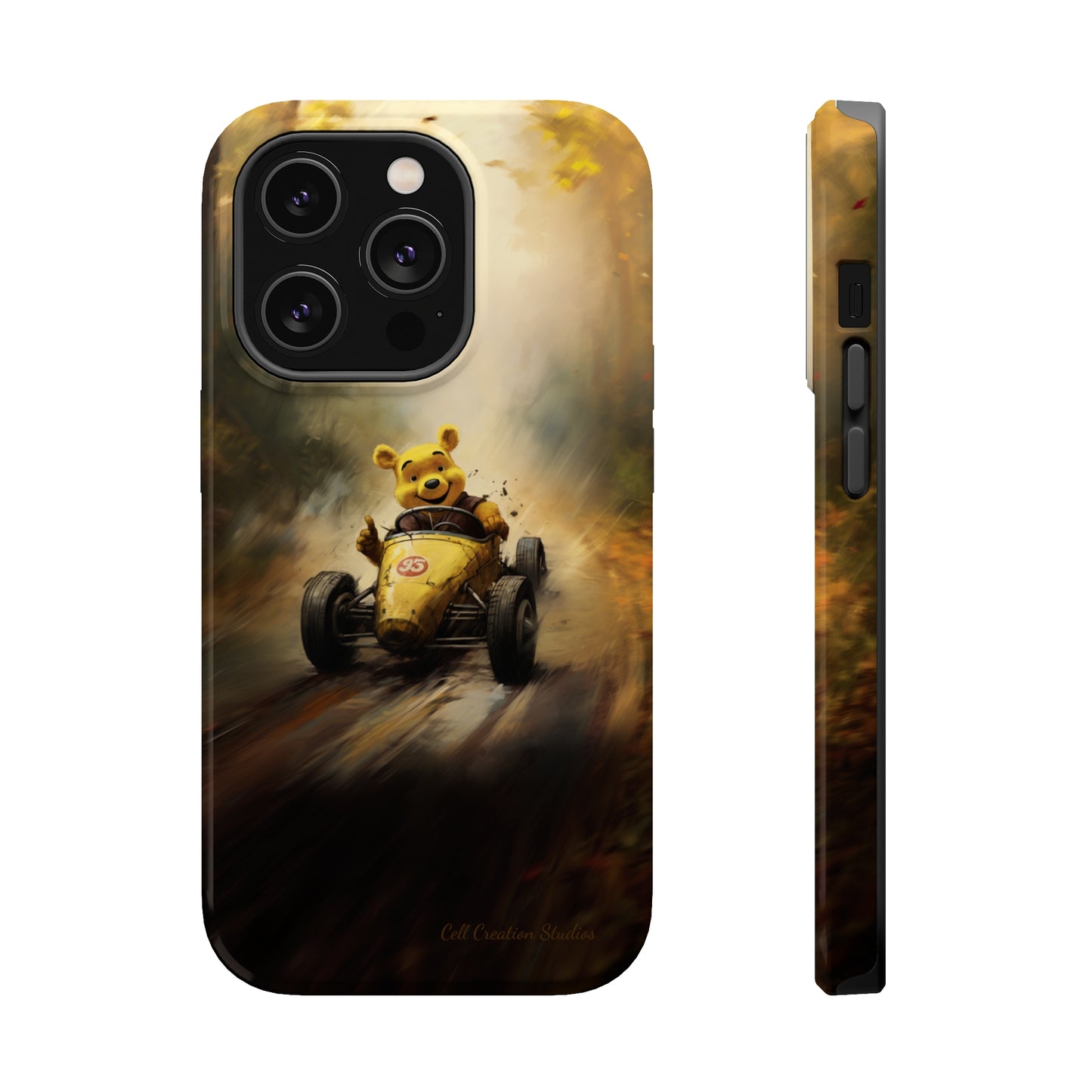 "Winnie-the-Pooh's Victory Lap" Phone Case -MagSafe Tough Cases