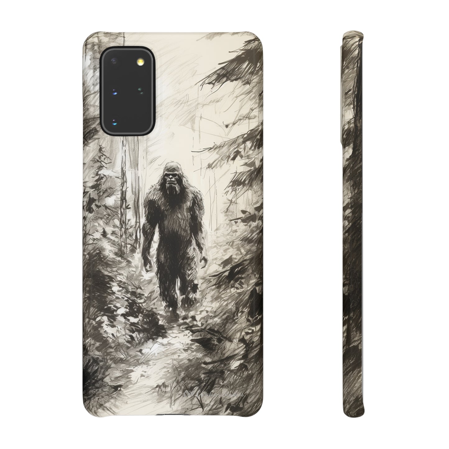 "Bigfoot in the Wilderness" Cell Phone Case – Encounter Bigfoot's Mystery -Snap Cases