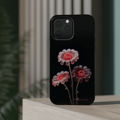 The "Desert Rose Glass Blossom" Phone Case -MagSafe Tough Cases